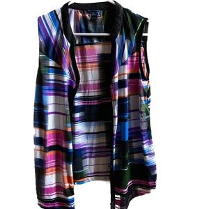 UNITI Multicolored Sleeveless Cardigan